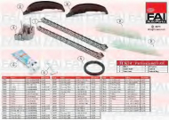 Комплект цепи привода распредвала FAI AutoParts TCK74