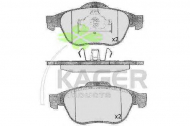 Комплект тормозных колодок KAGER 35-0556