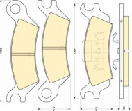 Комплект тормозных колодок GIRLING 6102909