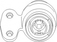 Держатель TOPRAN 500 134