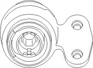 Держатель TOPRAN 500 135