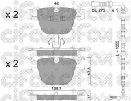 Комплект тормозных колодок CIFAM 822-773-6K