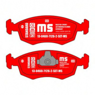 Комплект тормозных колодок MASTER-SPORT 13-0460-7126-2-SET-MS