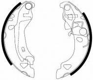 Комлект тормозных накладок Brake ENGINEERING SH2438
