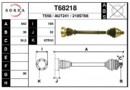 Вал EAI T68218