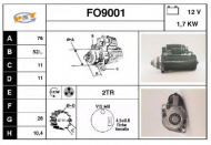 Стартер SNRA FO9001