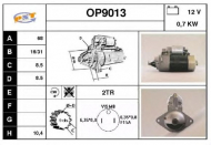 Стартер SNRA OP9013