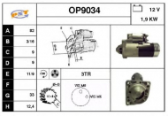 Стартер SNRA OP9034