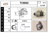 Стартер SNRA TC9052