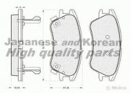 Комплект тормозных колодок ASHUKI 1080-0450