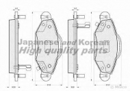 Комплект тормозных колодок ASHUKI 1080-3112