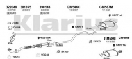 Глушитель KLARIUS 391578U
