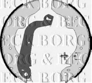 Комлект тормозных накладок BORG & BECK BBS6037