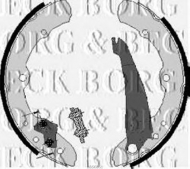 Комлект тормозных накладок BORG & BECK BBS6051