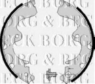 Комлект тормозных накладок BORG & BECK BBS6088