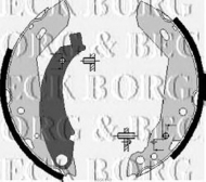 Комлект тормозных накладок BORG & BECK BBS6140