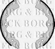 Комлект тормозных накладок BORG & BECK BBS6161