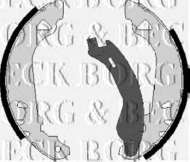 Комлект тормозных накладок BORG & BECK BBS6201