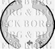 Комлект тормозных накладок BORG & BECK BBS6204
