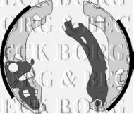 Комлект тормозных накладок BORG & BECK BBS6220