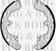 Комлект тормозных накладок BORG & BECK BBS6249