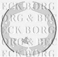 Комлект тормозных накладок BORG & BECK BBS6329