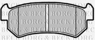 Комплект тормозных колодок BORG & BECK BBP2146