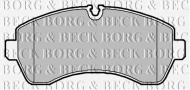 Комплект тормозных колодок BORG & BECK BBP2147
