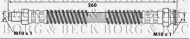 Шлангопровод BORG & BECK BBH6259