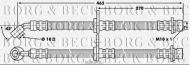 Шлангопровод BORG & BECK BBH6782