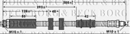 Шлангопровод BORG & BECK BBH6910