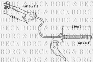 Шлангопровод BORG & BECK BBH7122