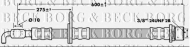Шлангопровод BORG & BECK BBH7214