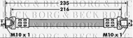 Шлангопровод BORG & BECK BBH7427