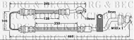 Шлангопровод BORG & BECK BBH7466