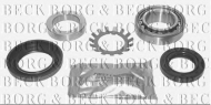 Комплект подшипника BORG & BECK BWK1028