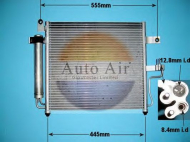 Конденсатор AUTO AIR GLOUCESTER 16-1159
