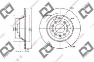 Тормозной диск DJ PARTS BD1600