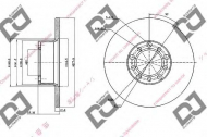 Тормозной диск DJ PARTS BD1733
