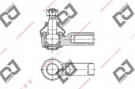 Шарнир DJ PARTS DE1049