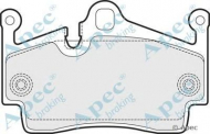 Комплект тормозных колодок APEC braking PAD1498