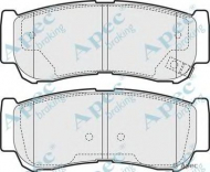 Комплект тормозных колодок APEC braking PAD1568
