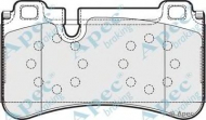 Комплект тормозных колодок APEC braking PAD1610