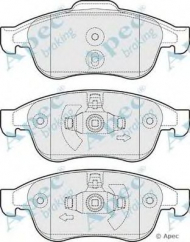 Комплект тормозных колодок APEC braking PAD1669