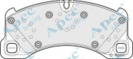 Комплект тормозных колодок APEC braking PAD1670