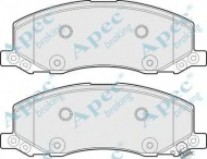 Комплект тормозных колодок APEC braking PAD1696