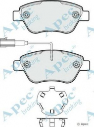 Комплект тормозных колодок APEC braking PAD1775