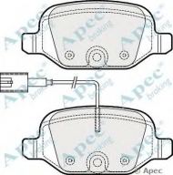 Комплект тормозных колодок APEC braking PAD1819