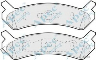 Комплект тормозных колодок APEC braking PAD750