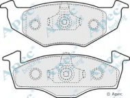 Комплект тормозных колодок APEC braking PAD911